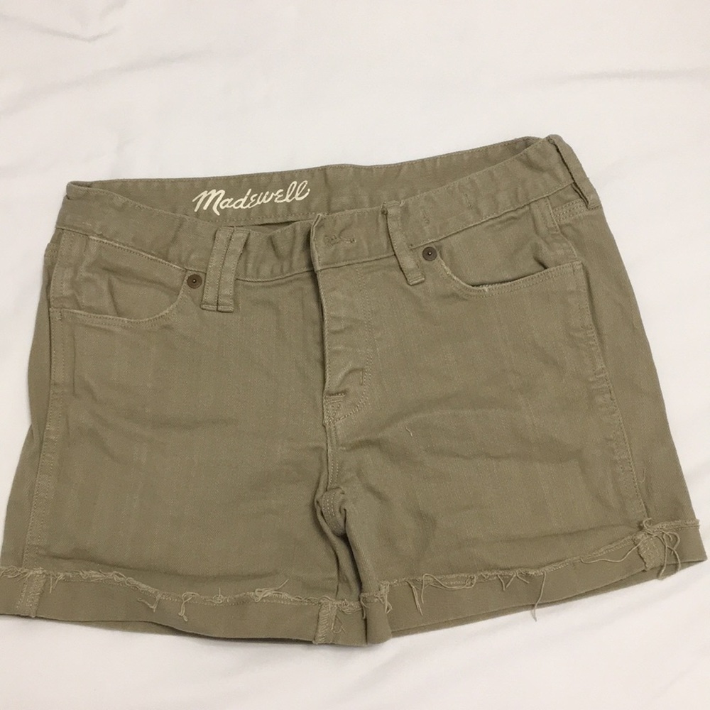 Madewell jean shorts